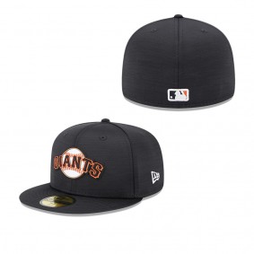 Men's San Francisco Giants Black 2023 Clubhouse 59FIFTY Fitted Hat