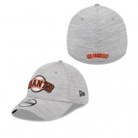 Men's San Francisco Giants Gray 2023 Clubhouse 39THIRTY Flex Hat