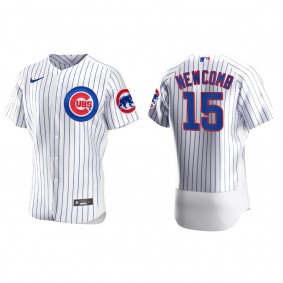 Men's Chicago Cubs Sean Newcomb White Authentic Home Jersey