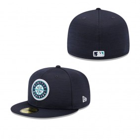 Men's Seattle Mariners Navy 2023 Clubhouse 59FIFTY Fitted Hat