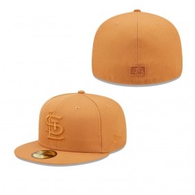Men's St. Louis Cardinals Brown Color Pack 59FIFTY Fitted Hat
