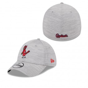 Men's St. Louis Cardinals Gray 2023 Clubhouse 39THIRTY Flex Hat