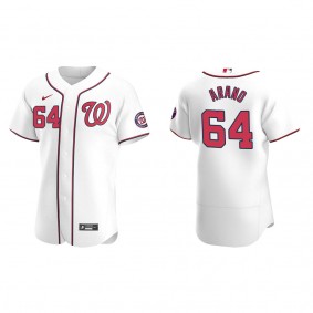 Men's Victor Arano Washington Nationals White Authentic Home Jersey