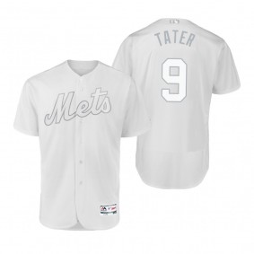 New York Mets Brandon Nimmo Tater White 2019 Players' Weekend Authentic Jersey
