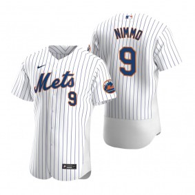 Men's New York Mets Brandon Nimmo Nike White Authentic 2020 Home Jersey