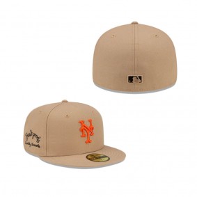 New York Mets Camel 59FIFTY Fitted Hat