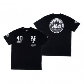 New York Mets Chris Bassitt Black Subway Series T-Shirt