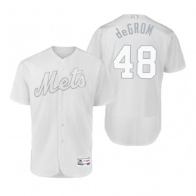 New York Mets Jacob deGrom Degrom White 2019 Players' Weekend Authentic Jersey