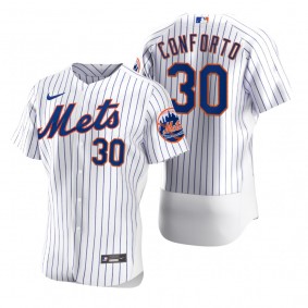New York Mets Michael Conforto Nike White 2020 Authentic Jersey