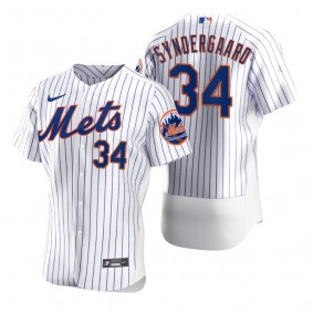 New York Mets Noah Syndergaard Nike White 2020 Authentic Jersey