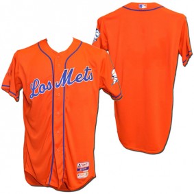 Male New York Mets Orange Flexbase Collection Team Jersey
