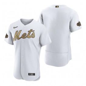 Men's New York Mets White 2022 MLB All-Star Game Authentic Jersey