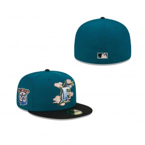 Miami Marlins Cloud Spiral 59FIFTY Fitted Hat