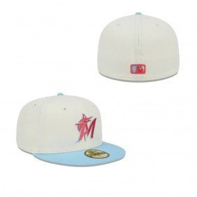 Miami Marlins Colorpack 59FIFTY Fitted Hat
