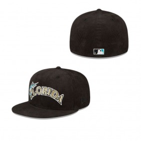 Miami Marlins Just Caps Drop 17 59FIFTY Fitted Hat