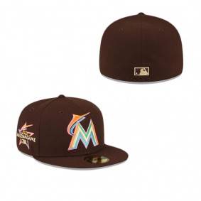 Miami Marlins Just Caps Drop 20 59FIFTY Fitted Hat