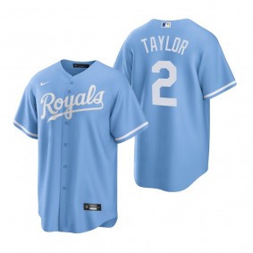 Kansas City Royals Michael A. Taylor Nike Blue Replica Alternate Jersey
