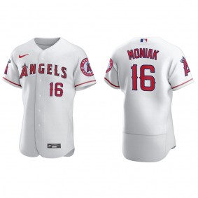Mickey Moniak Men's Los Angeles Angels Nike White Home Authentic Jersey