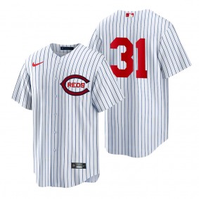 Reds Mike Minor White 2022 Field of Dreams Replica Jersey