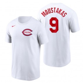 Reds Mike Moustakas White 2022 Field of Dreams T-Shirt