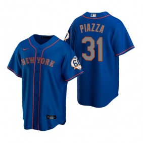 New York Mets Mike Piazza Nike Royal 60th Anniversary Replica Jersey