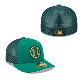 Men's Milwaukee Brewers Kelly Green 2023 St. Patrick's Day Low Profile 59FIFTY Fitted Hat