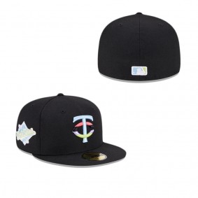 Minnesota Twins Colorpack Black 59FIFTY Fitted Hat