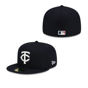 Men's Minnesota Twins Navy 2023 Authentic Collection Alternate 59FIFTY Fitted Hat