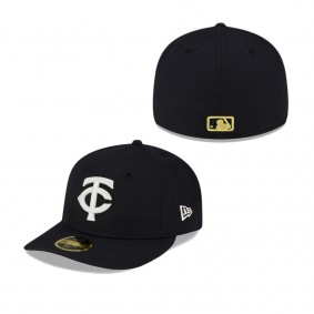 Men's Minnesota Twins Navy 2023 Authentic Collection Low Profile Alternate 59FIFTY Fitted Hat