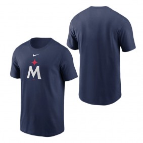 Men's Minnesota Twins Navy 2023 Large Logo Legend T-Shirt