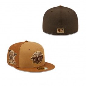 Minnesota Twins Tri-Tone Brown 59FIFTY Fitted Hat