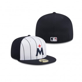 Men's Minnesota Twins White 2024 Batting Practice 59FIFTY Fitted Hat