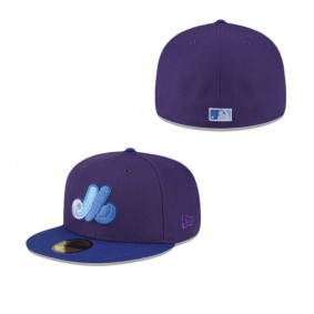 Montreal Expos Just Caps Drop 24 59FIFTY Fitted Hat