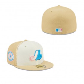 Montreal Expos Seam Stitch 59FIFTY Fitted Hat