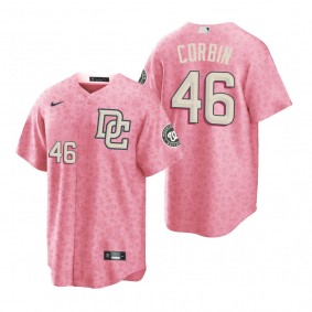 Washington Nationals Patrick Corbin Special Edition Pink City Connect jersey