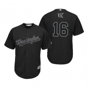 Washington Nationals Victor Robles Vic Black 2019 Players' Weekend Replica Jersey
