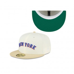 New York Mets Just Caps Chrome 59FIFTY Fitted Hat