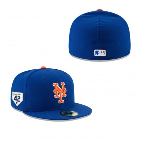 Men's New York Mets Royal 2023 Jackie Robinson Day 59FIFTY Fitted Hat