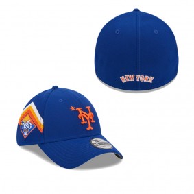 Men's New York Mets Royal 2023 MLB All-Star Game Workout 39THIRTY Flex Fit Hat
