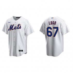 Men's New York Mets Seth Lugo White Replica Home Jersey