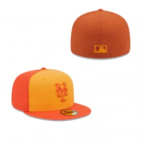 New York Mets Tri-Tone Team 59FIFTY Fitted Hat