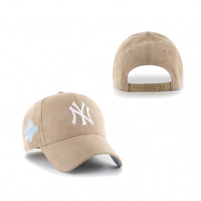 Men's New York Yankees '47 Khaki Ultra Suede MVP Adjustable Hat