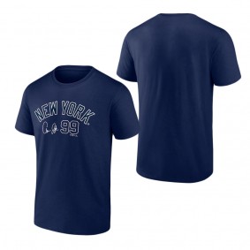 Men's New York Yankees Aaron Judge Navy Player Name & Number T-Shirt