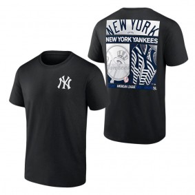 Men's New York Yankees Fanatics Branded Black In Good Graces T-Shirt