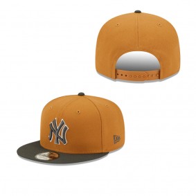 Men's New York Yankees Bronze Charcoal Color Pack Two-Tone 9FIFTY Snapback Hat