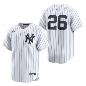 Men's New York Yankees DJ LeMahieu White Home Limited Player Jersey