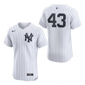 Men's New York Yankees Jonathan Loaisiga White Home Elite Player Jersey
