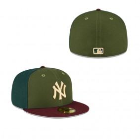 New York Yankees Just Caps Dark Green 59FIFTY Fitted Hat