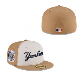 New York Yankees Just Caps Khaki 59FIFTY Fitted Hat
