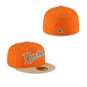 New York Yankees Just Caps Orange Popsicle 59FIFTY Fitted Hat